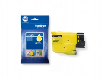 Brother LC528Y Yellow Ink Cartridge for MFCJ5010DW/MFCJ5110DW - 5000 page yield