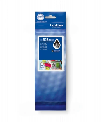 Brother LC528XLBK Black Ink Cartridge - 12000 page yield