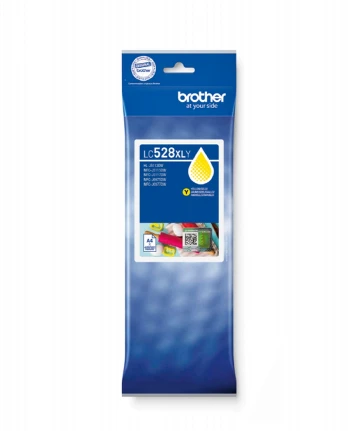 Brother LC528XLY Yellow Ink Cartridge - 10000 page yield