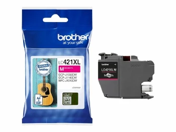 BROTHER 500-page high capacity Magenta ink cartridge for