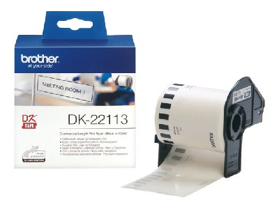 BROTHER P-Touch DK-22113 transparant continue length film 62mm