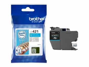 BROTHER 200-page standard capacity Cyan ink cartridge for