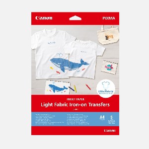 Canon Dark Fabric Iron-on Transfers A4