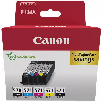 Canon PGI-570/CLI-571 PGBK/C/M/Y/BK Multi-Pack