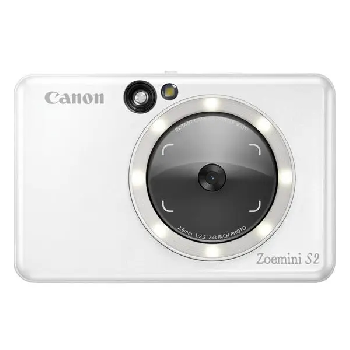 Canon instant camera printer Zoemini S2 ZV223, Pearl White