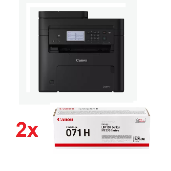 Canon i-SENSYS MF275dw Printer/Scanner/Copier/Fax + 2x Canon CRG-071 H