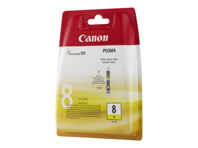 CANON CLI-8Y ink cartridge yellow standard capacity 13ml