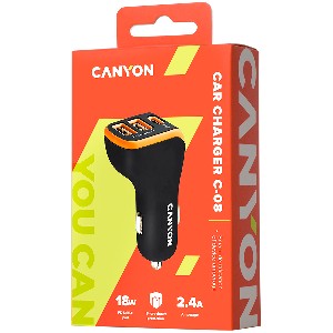 CANYON Universal 3xUSB car adapter