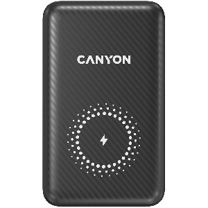CANYON PB-1001 18W PD+QC 3.0+10W Magnet wireless charger  powerbank 10000mAh Li-poly