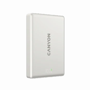 CANYON magnetic power bank OnPower 511 PD20W 10000mAh Aluminium Star Grey