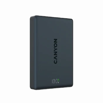 CANYON magnetic power bank OnPower 511 PD20W 10000mAh Aluminium Interstellar Black