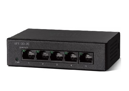 Cisco SF110D-05 5-Port 10/100 Desktop Switch