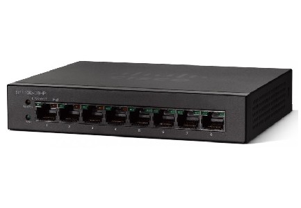 Cisco SF110D-08HP 8-Port 10/100 PoE Desktop Switch