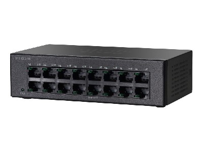 Cisco SF110D-16 16-Port 10/100 Desktop Switch