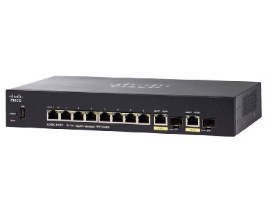 Cisco SG350-10SFP 10-port Gigabit Managed SFP Switch