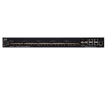 Cisco SX550X-24F 24-Port 10G SFP+ Stackable Managed Switch