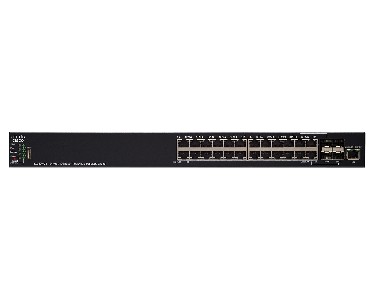 Cisco SX550X-24 24-Port 10GBase-T Stackable Managed Switch