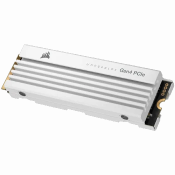 CORSAIR MP600 PRO LPX 2TB M.2 NVMe PCIe Gen. 4 x4 SSD (white)