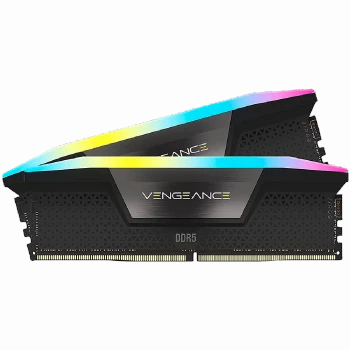 CORSAIR VENGEANCE RGB DDR5 64GB (2 x 32GB) DDR5 6000 CL40-50-50-96 1.35V Intel XMP & AMD