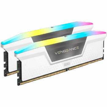 CORSAIR VENGEANCE RGB DDR5 32GB (2 x 16GB) DDR5 6400 CL32-40-40-84 1.40V Intel XMP & AMD