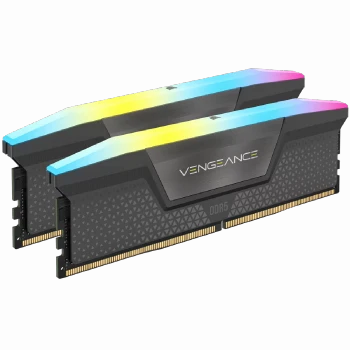CORSAIR VENGEANCE RGB DDR5 64GB (2 x 32GB) DDR5 5600 CL40-44-44-90 1.25V AMD EXPO & Intel