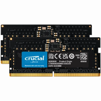 Crucial 32GB Kit (2x16GB) DDR5-5600 SODIMM CL46 (16Gbit)