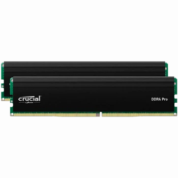 Crucial Pro OC 32GB Kit (2X16GB) DDR5-6400 UDIMM CL38 Black