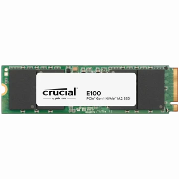 Crucial E100 1TB PCIe Gen4 2280 NVMe M.2 SSD (Tray)