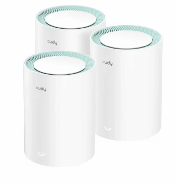 Cudy M1300 (3-Pack) AC1200 Wi-Fi Gigabit Mesh Solution 867Mbps at 5GHz + 300Mbps