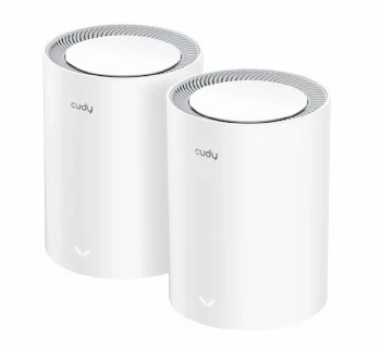 Cudy M3000 (2-Pack) AX3000 Wi-Fi 6 Mesh Dual-Band 2402Mbps at 5GHz + 574Mbps at