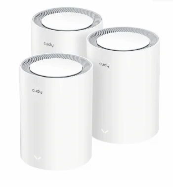 Cudy M3000 (3-Pack) AX3000 Wi-Fi 6 Mesh 2402Mbps at 5GHz + 574Mbps at 2.4GHz