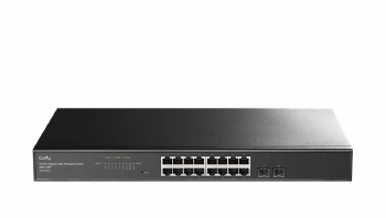 Cudy GS1016ES2 16-Port Gigabit Light Managed Switch with 2 SFP, 19 inch, 16