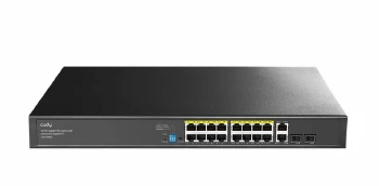 Cudy GS1018PS2 16-Port Gigabit PoE+ Switch with 2 Uplink Gigabit Ports and
