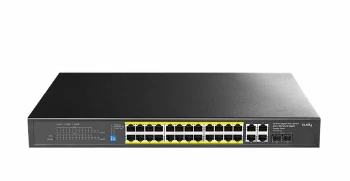Cudy GS1028PS2 24-Port Gigabit PoE+ Switch with 2 SFP ports 300W24-10/100/1000