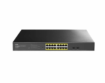 Cudy GS1016EPS2 16 port 10/100/1000 Base-T Gigabit ports 19-inch 2-1000 Base-X