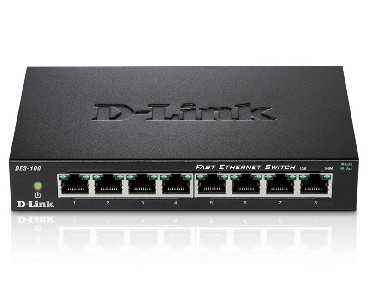D-Link 8-port 10/100 Desktop Switch