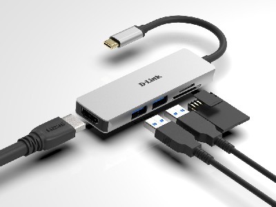 D-Link 5-in-1 USB-C