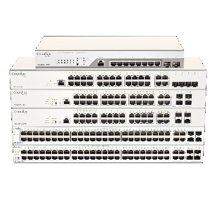 D-Link 28-Port Gigabit Nuclias Smart Managed Switch including 4x 1G Combo Ports