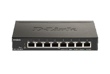 D-Link 8-Port PoE Gigabit Smart Switch