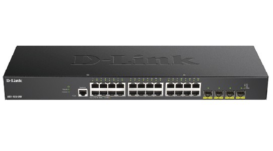 D-Link 24-port Gigabit Smart Managed Switch with 4x 10G SFP+ ports