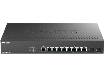 D-Link 8-Port 2.5G Base-T PoE and 2-port