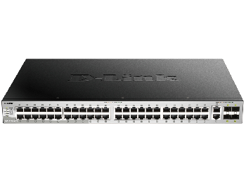 D-Link 48x10/100/1000BASE-T ports Layer 3 Stackable Managed