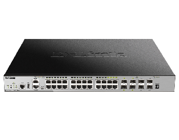D-Link 20-port GE PoE 370W Layer 3