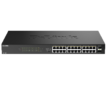 D-Link 24-Port Desktop Gigabit PoE Switch with