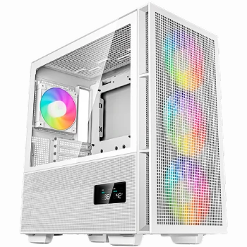 DeepCool CH560 Digital WH, Mid Tower, Mini-ITX/Micro-ATX/ATX/E-ATX