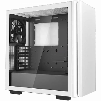 DeepCool CK500 White  Mid Tower Case, 	Mini-ITX / Micro-ATX / ATX / E-ATX