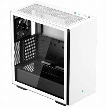 DeepCool CH510 White Mid Tower Case, E-ATX/ATX/Micro-ATX/Mini-ITX