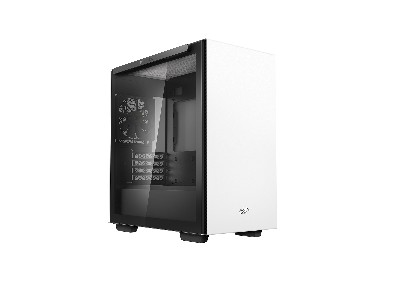 Кутия за настолен компютър DeepCool Macube 110 R-MACUBE110-WHNGM1N-G-1 бяла