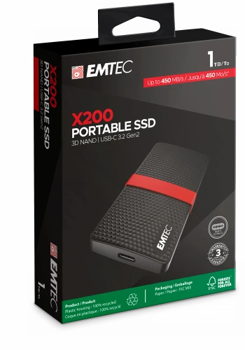 EMTEC EXT SSD X200 1TB 3.1