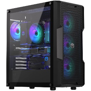 Endorfy Regnum 400 ARGB, Mid-Tower, ATX/mATX/mITX, 2x USB-A